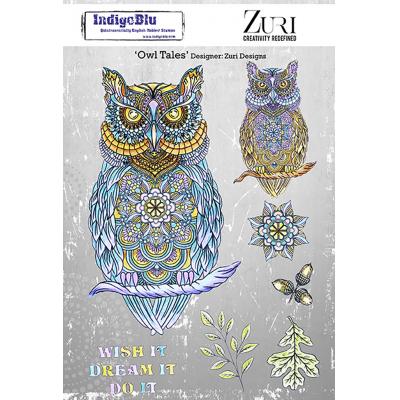 IndigoBlu Rubber Stamps - Owl Tales